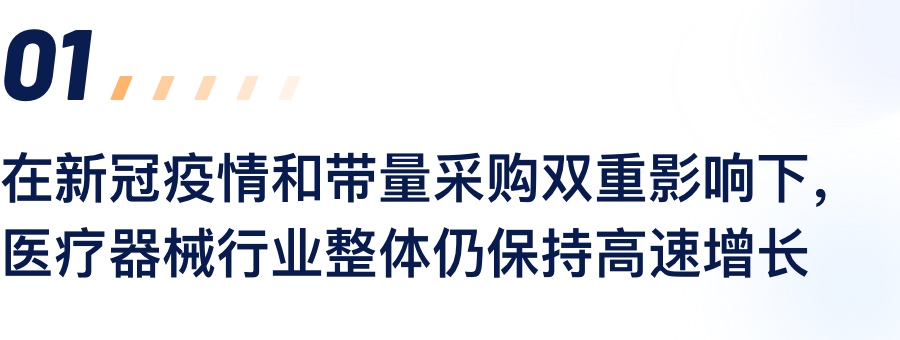 在新冠疫情和带量采购双重影响下，，，，医疗器械行业整体仍坚持高速增添.png